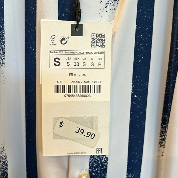 Zara comfort stretch Shirt - Picture 2 of 3